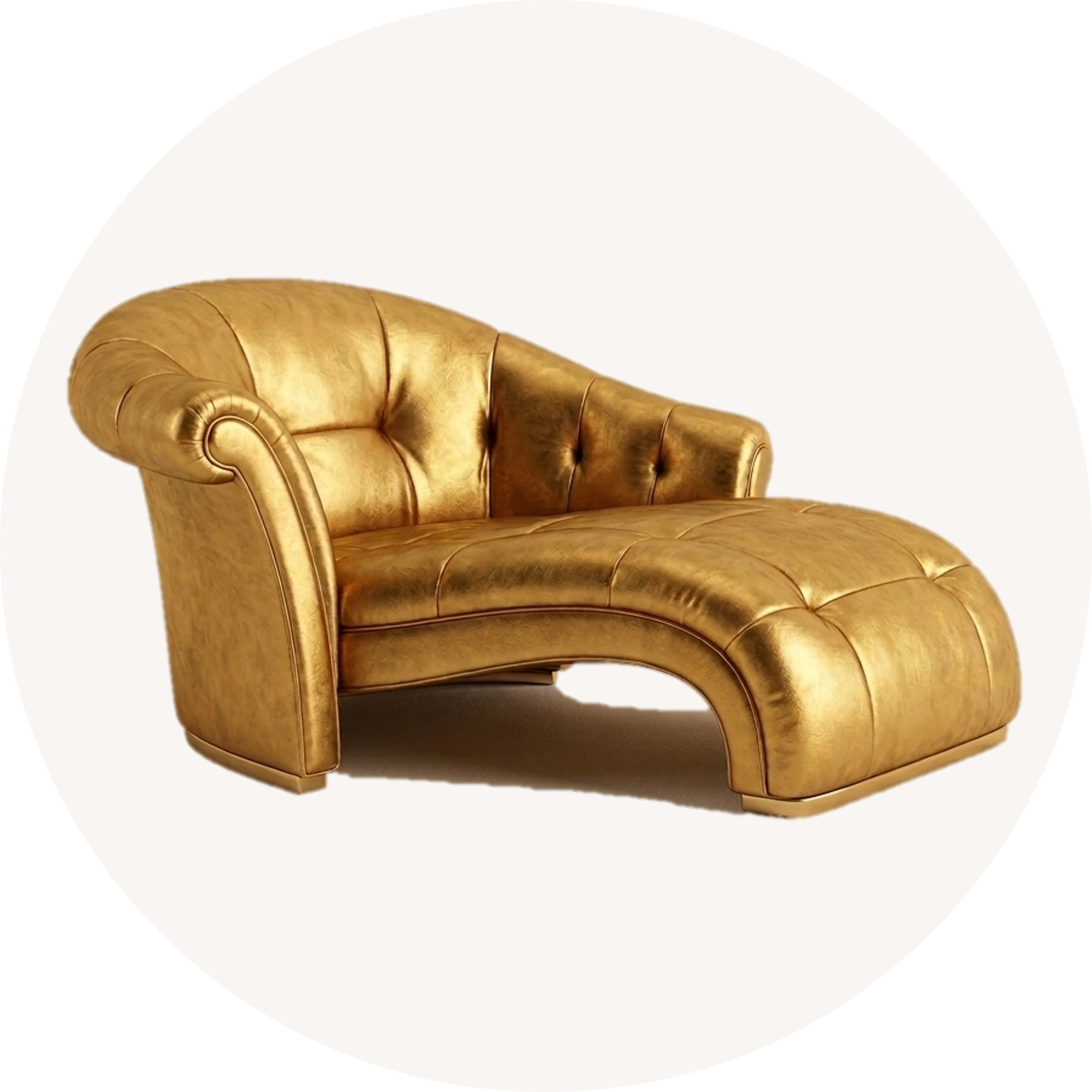 Ilustração de divã — símbolo da psicanálise